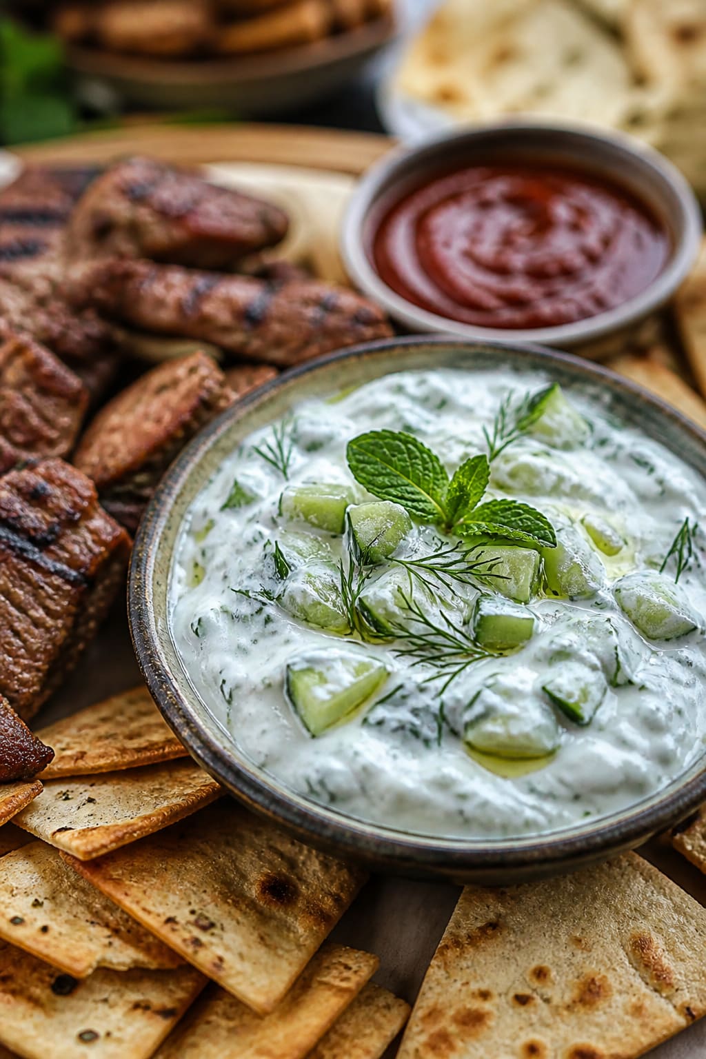 Kräuter-Joghurt-Dip