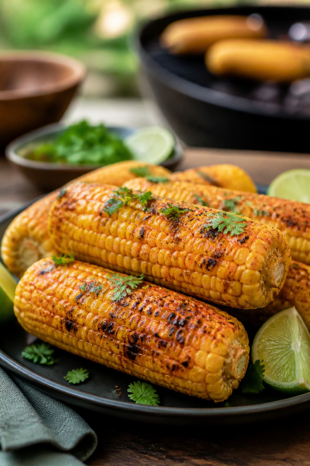 Maiskolben mit Chipotle-Butter